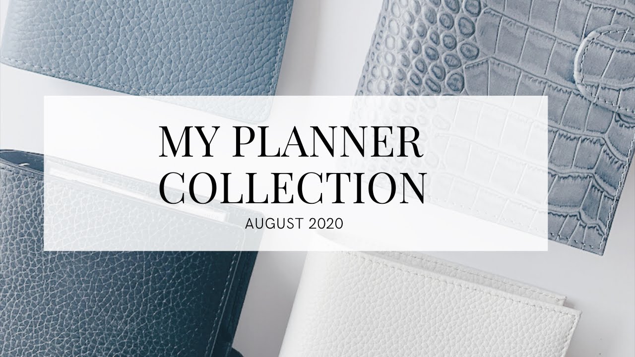 MY PLANNER COLLECTION // RING BOUND PLANNERS // FT MOTERM, FILOFAX, KIKKI K  //  AUGUST 2020
