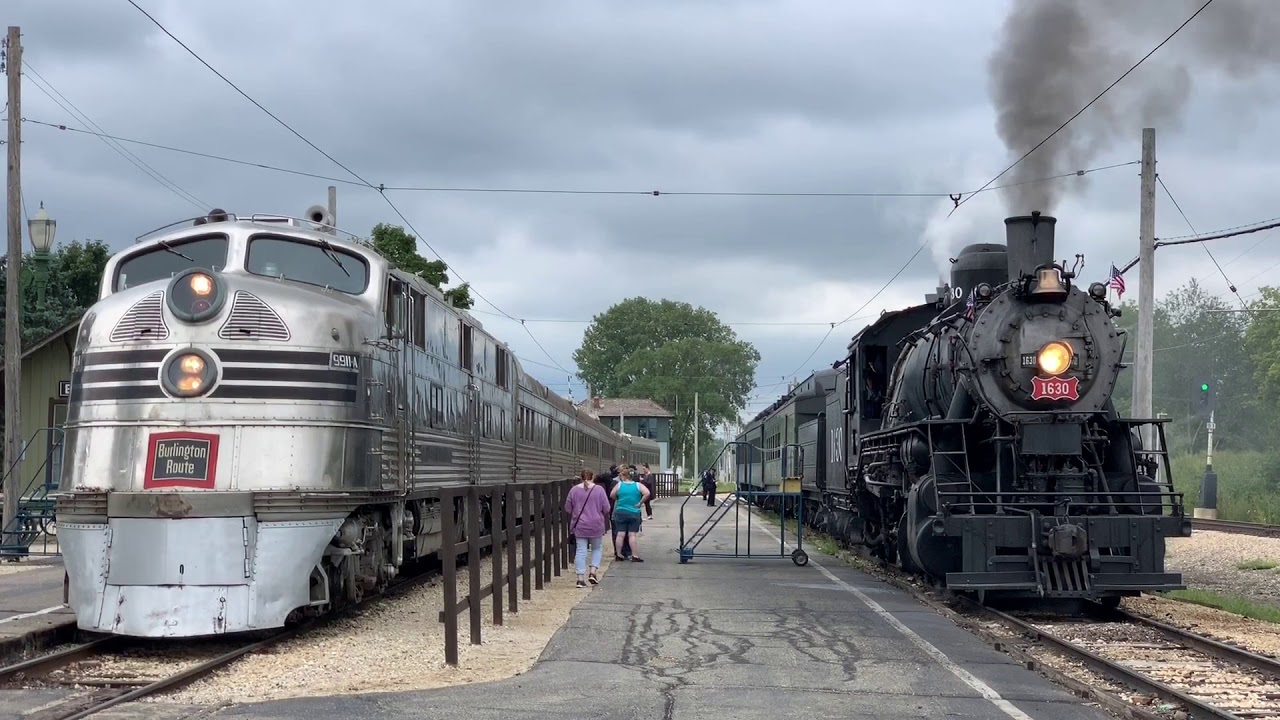 Trains at the Illinois Railway Museum