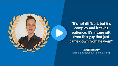 Pavel Klimakov Testimonial for Koray Tugberk GUBUR and Topical Authority Course