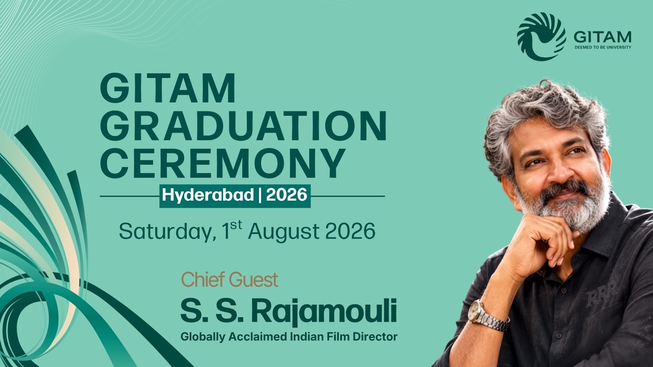 GITAM 17th Graduation 2026 | Hyderabad Campus