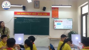 Tiết dạy môn Khoa học dự thi hội thi GVDG cấp trường năm học 2025-2026 của trường Tiểu học Hòa Nam 