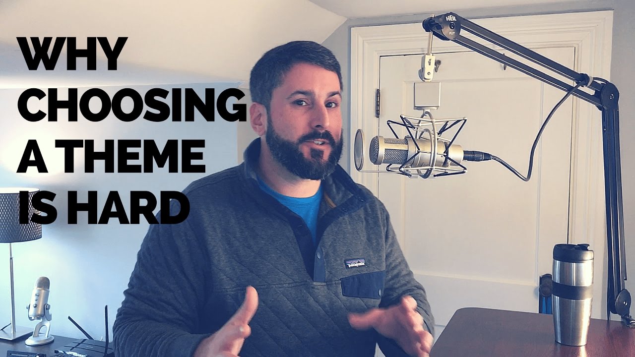 Choosing a WordPress theme is hard, here's how to decide. - YouTube