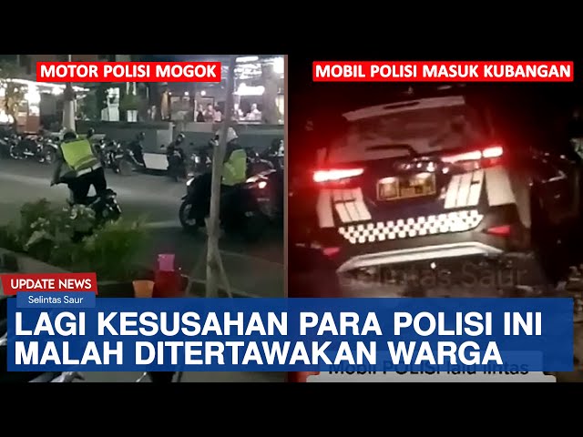 Karna Banyak Oknum? Para Polisi ini Malah Jadi Bahan Tertawaan Warga class=