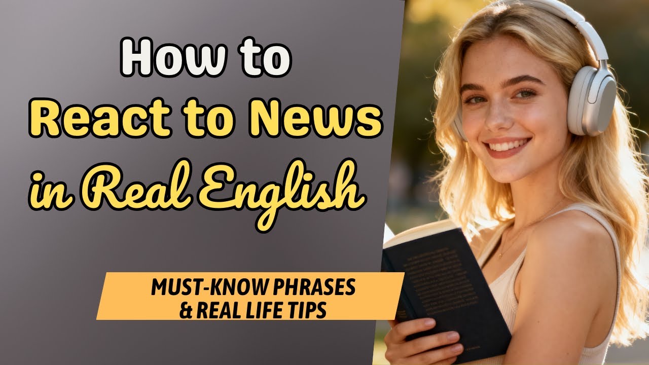 Как естественно реагировать на новости и истории на английском языке | Необходимые фразы и советы...