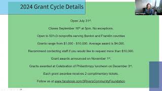 2024 3RCF Grant Updates (Webinar 1)