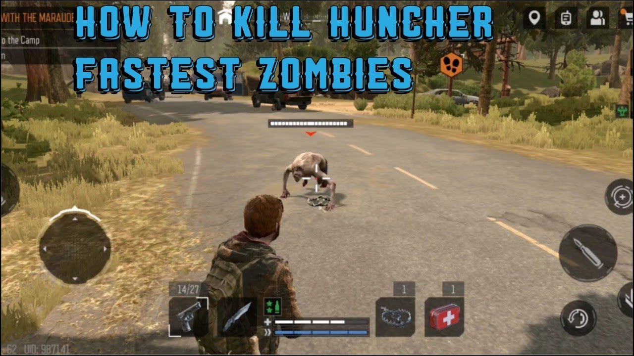 Lost future  how to kill huncher  fastest zombies