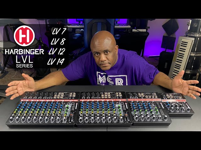 Unboxing the NEW Harbinger LVL Series Mixers with Bluetooth & FX. Unboxing  and Initial Reaction. 