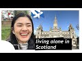 Vlog 1 day with me  living alone in scotland  glasgow uk rubyjourney