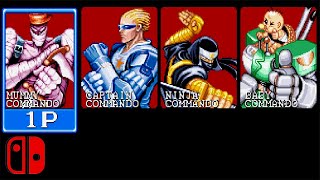 Captain Commando Full Playthrough (Nintendo Switch) Profile