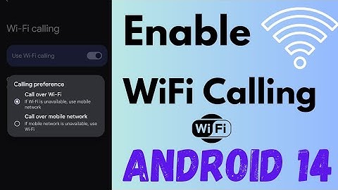 How to Enable Wi-Fi Calling in Android 14: 3 Ways