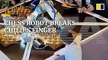 Chess robot breaks child’s finger during an international tournament in Russia