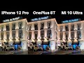 iPhone 12 Pro Vs OnePlus 8T Vs Xiaomi Mi 10 Ultra Camera Comparison. Surprisingly Close!