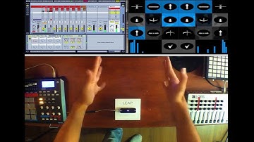 Controlling music with Leapmotion Geco & Ableton (Dubstep Style)