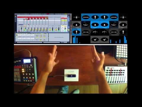Controlling music with Leapmotion Geco & Ableton (Dubstep Style)