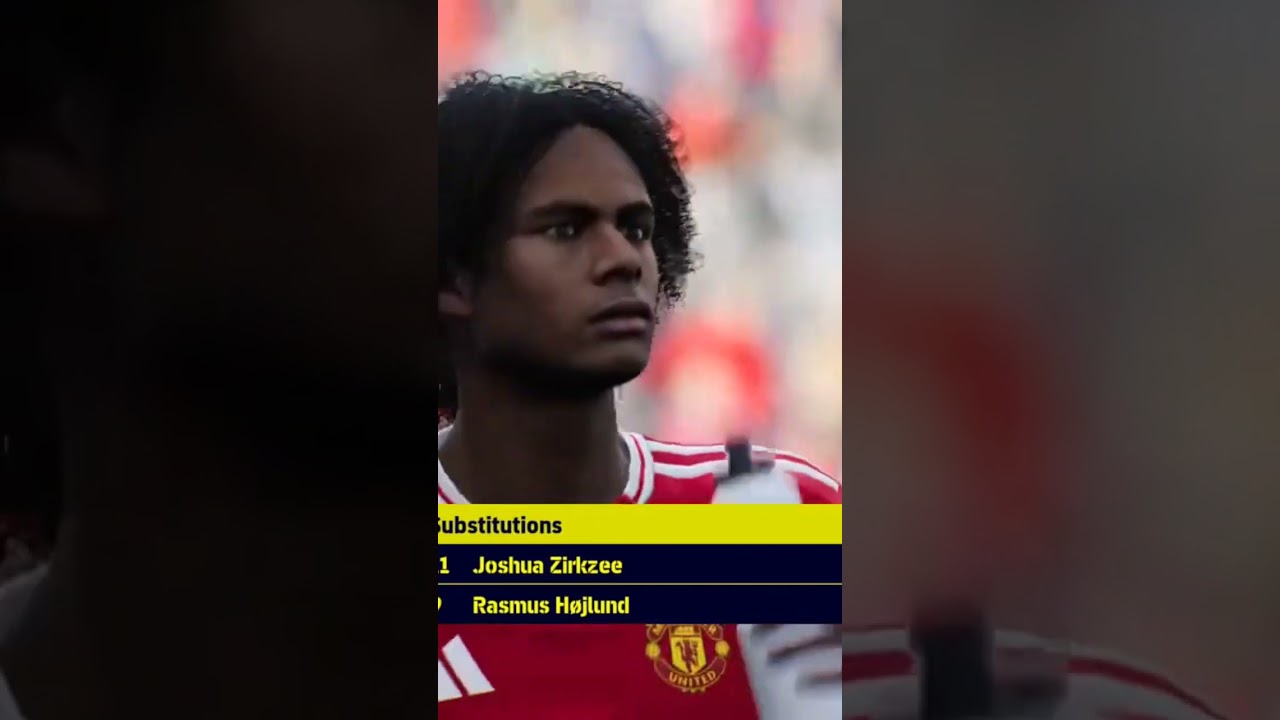 Efootball 2025 New Substitution Cut scene