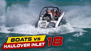 LAKE BOAT GOES INTO THE OCEAN! | Boats vs Haulover Inlet