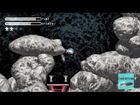 [PSP Mini]Retro Cave Flyer Gameplay