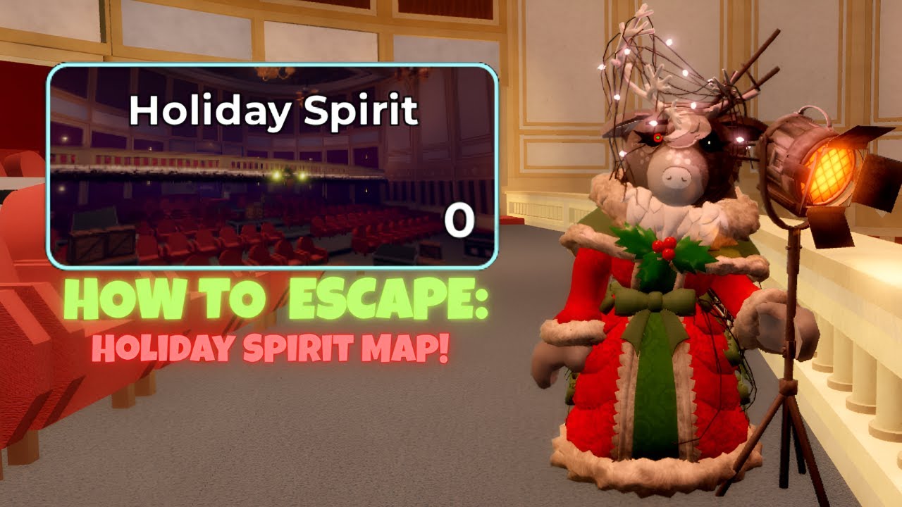 How To Escape THE NEW WINTER  SPIRIT CHAPTER  In Piggy! | Roblox  Piggy