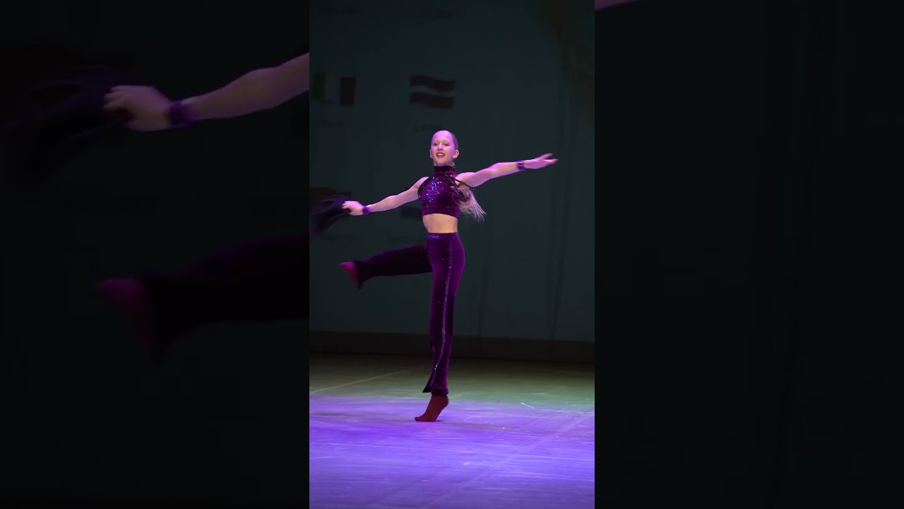 Hania Kapuśniak  II Vice European Champion IDO Jazz Dance Solo Female Junior 1 Kielce 2023