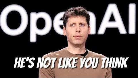 the dark side of Sam Altman and open AI - The creator of ChatGPT