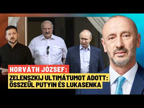 Ukrajna veszélyes ultimátumot adott: összeül Putyin és Lukasenka? - Horváth József