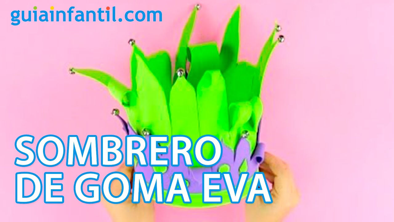 cómo hacer un gorro de arlequín manualidades de carnaval youtube