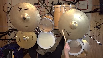 Zildjian Planet Z Cymbal Set 14" Hi Hats 16" Crash 20" Ride demo test. High Quality Sound & Video