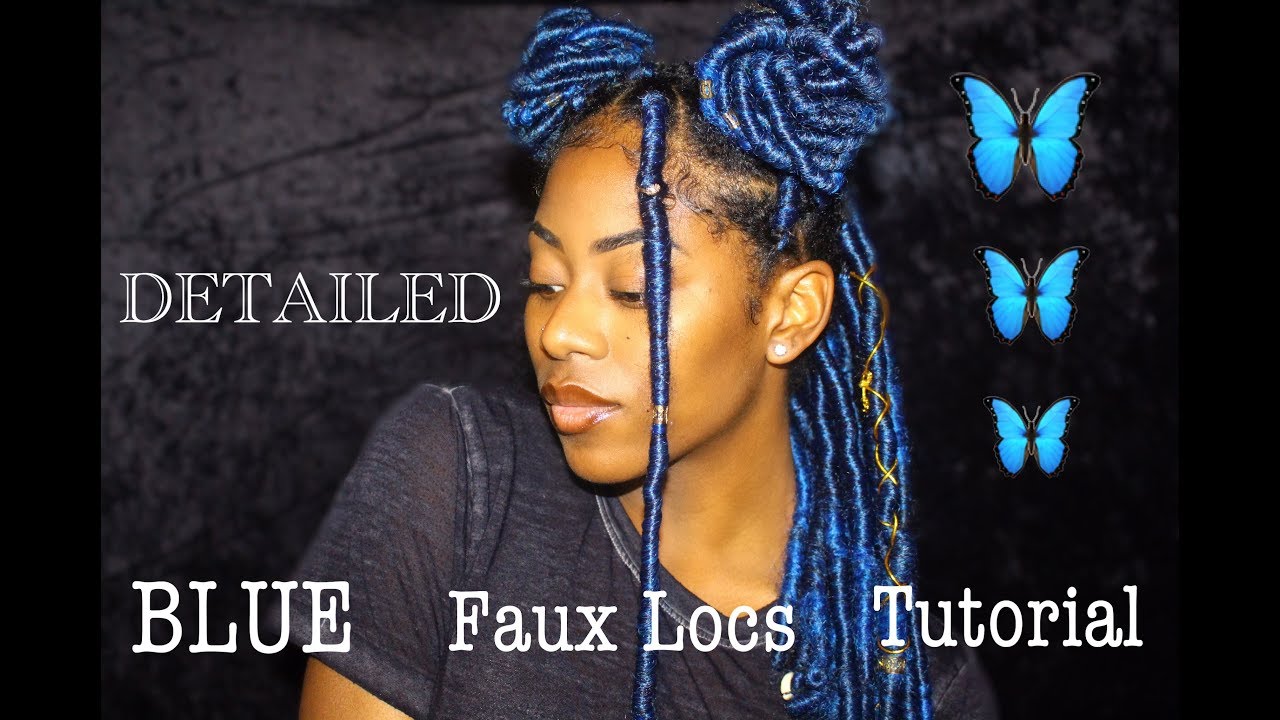 Blue Soft Locs Hair Styles - wide 10