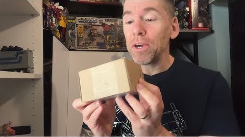 Monday mystery reveal! Can you guess the generation one figure? G1 unboxing 