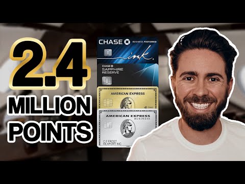 HOW to EARN 2.4 MILLION MILES [2019] 11 CREDIT CARD HACKS