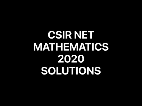 csir net 2020 solution |mathematics|Nov 26|complex analysis
