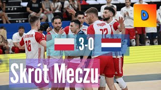 Siatkówka Polska vs Holandia 3-0 Liga Narodów Skrót Meczu 2024