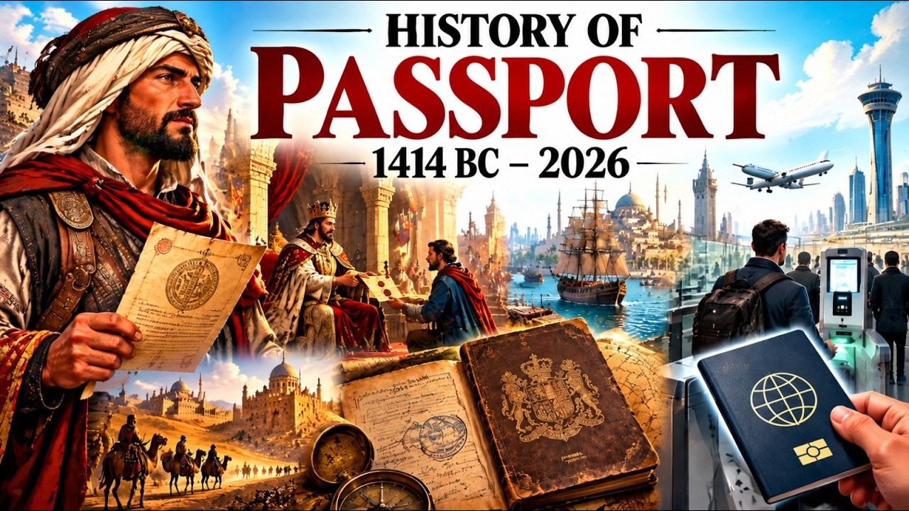 History of Passport | 1414 Se Biometric Chip Tak | Mukammal Tareekh ...