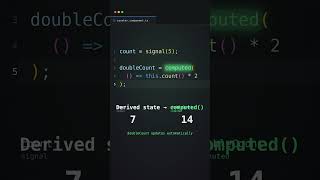 Stop using effect() for this! 🚫 Angular Signals tip #shorts