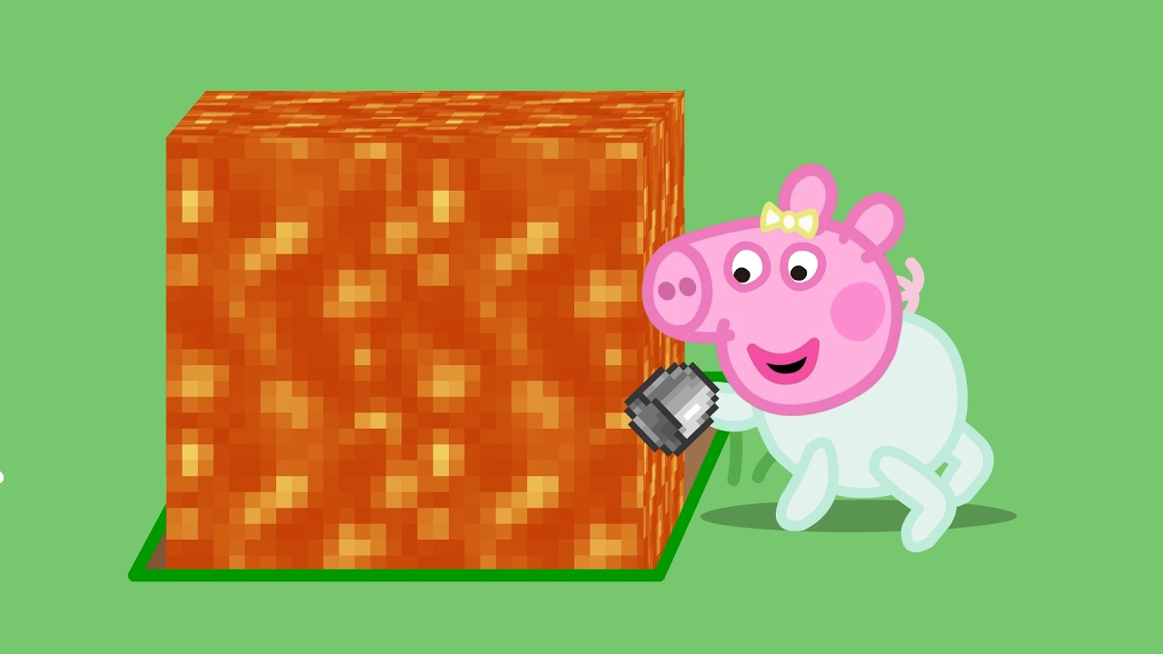 Never Trust Evie in Minecraft | Peppa Pig