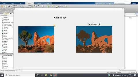 Demonstration of K-Means Image Segmentation Algorithm