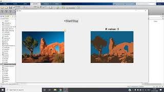 Demonstration of K-Means Image Segmentation Algorithm