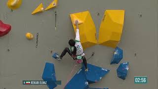 Elnaz Rekabi - Boulder und Lead Finale der Frauen, Asienmeisterschaften Seoul 16.10.2022