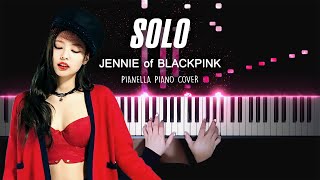 JENNIE - SOLO but it’s GROOVY! | Piano Cover by Pianella Piano (Piano Beat)