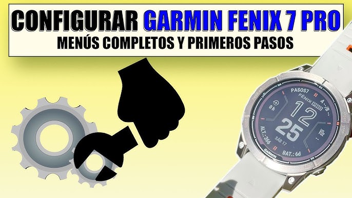 Reloj inteligente GPS multideportivo solar Garmin fenix 7/fenix 7  solar/fenix 7 zafiro solar