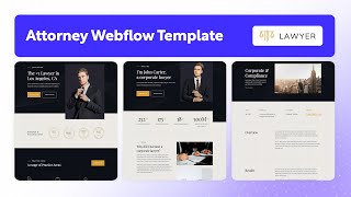 Attorney Website Template | Lawyer - BRIX Templates