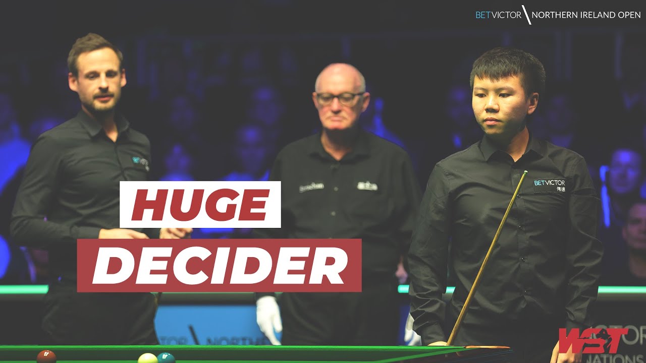 Deciding Frame Century! Zhou Yuelong vs David Gilbert QF 2022 BetVictor Northern Ireland Open