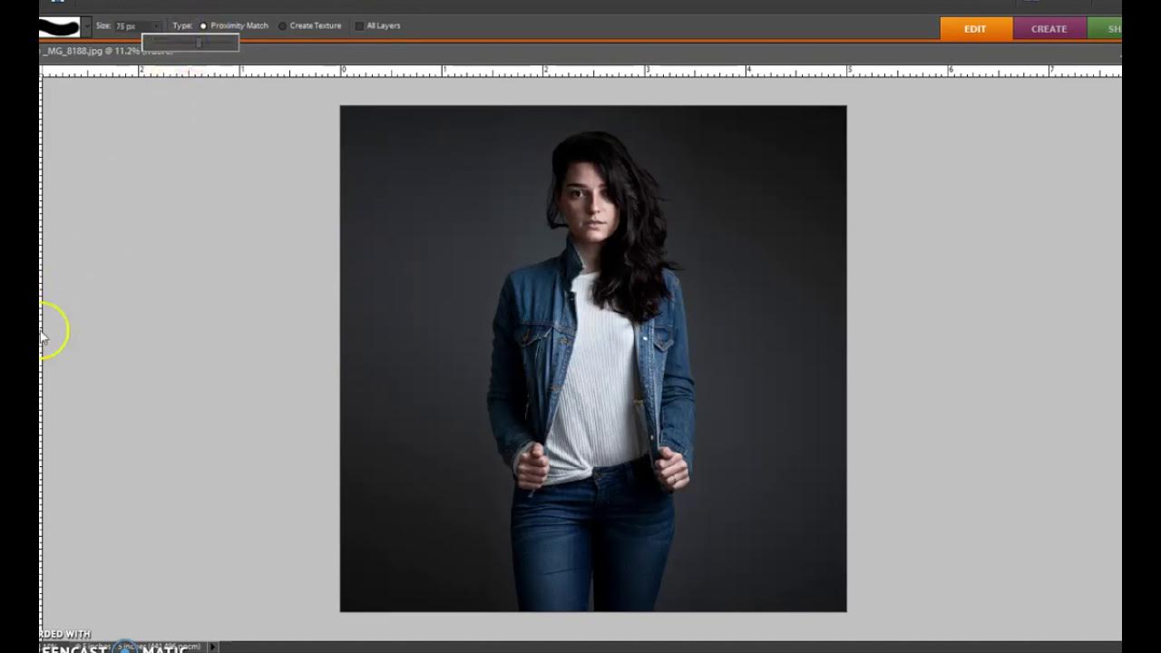 How to extend a background in Elements YouTube