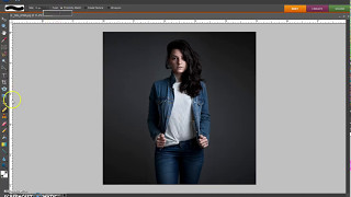 How to extend a background in Photoshop Elements