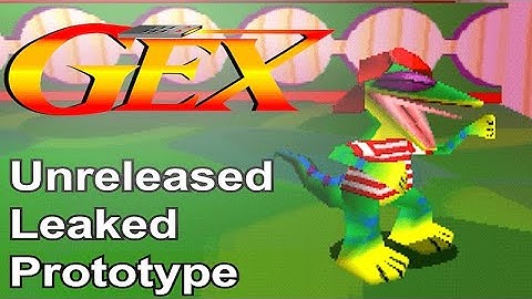 Gex Jr. Prototype (PSX) - Gameplay