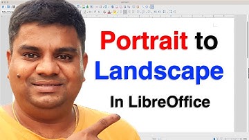 How to Change Page Orientation in LibreOffice