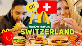 The Most Expensive McDonalds in the World! Swiss McDonalds in Zürich Switzerland