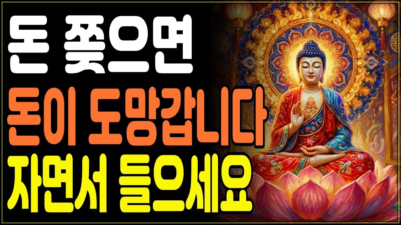 매일 밤 틀어놓고 주무세요 집안에 억만금 재물이 쌓입니다 | 잠잘 때 듣는 부처님 말씀 | 불교명상