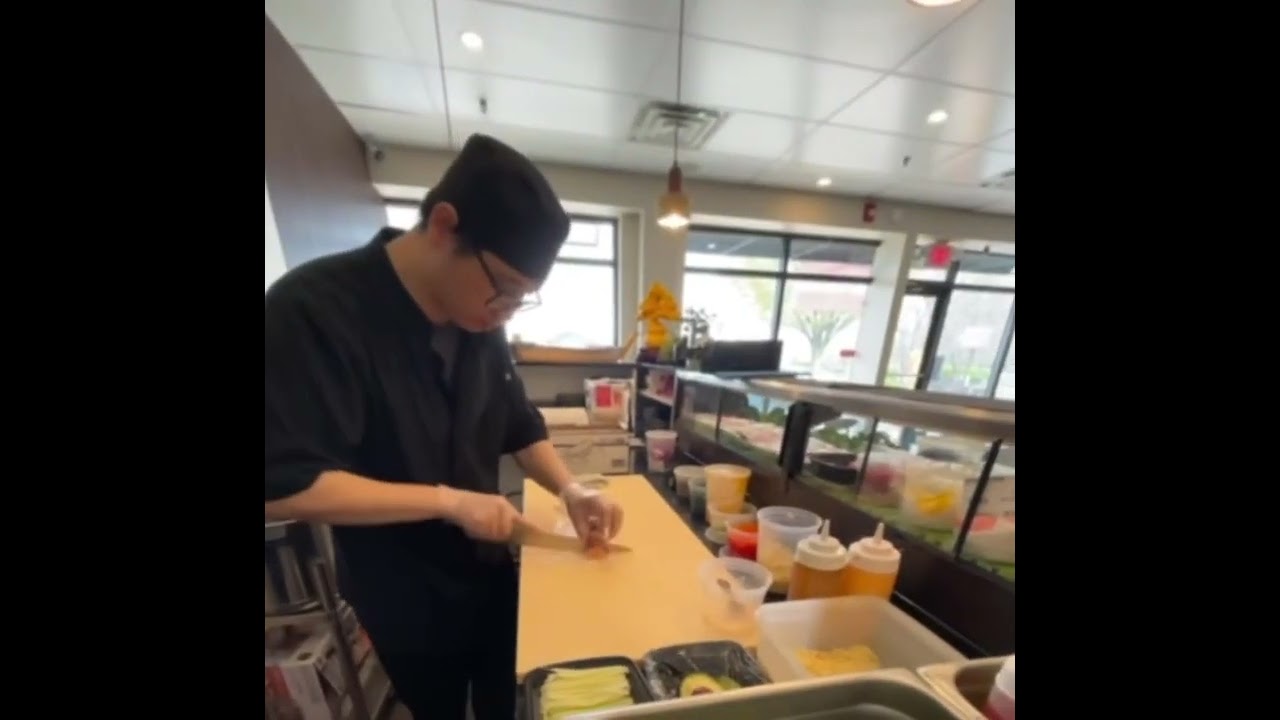 Mayor Moustakas Makes Sushi at U Sushi in Mount Laurel!
