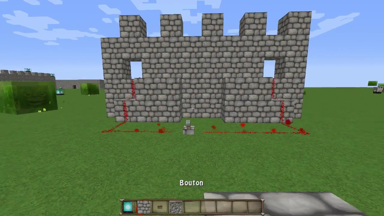 minecraft comment faire un lance flèche - YouTube